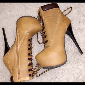 High Heel Booties